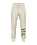 Mantis Japanese Logo Joggers -  Natural White